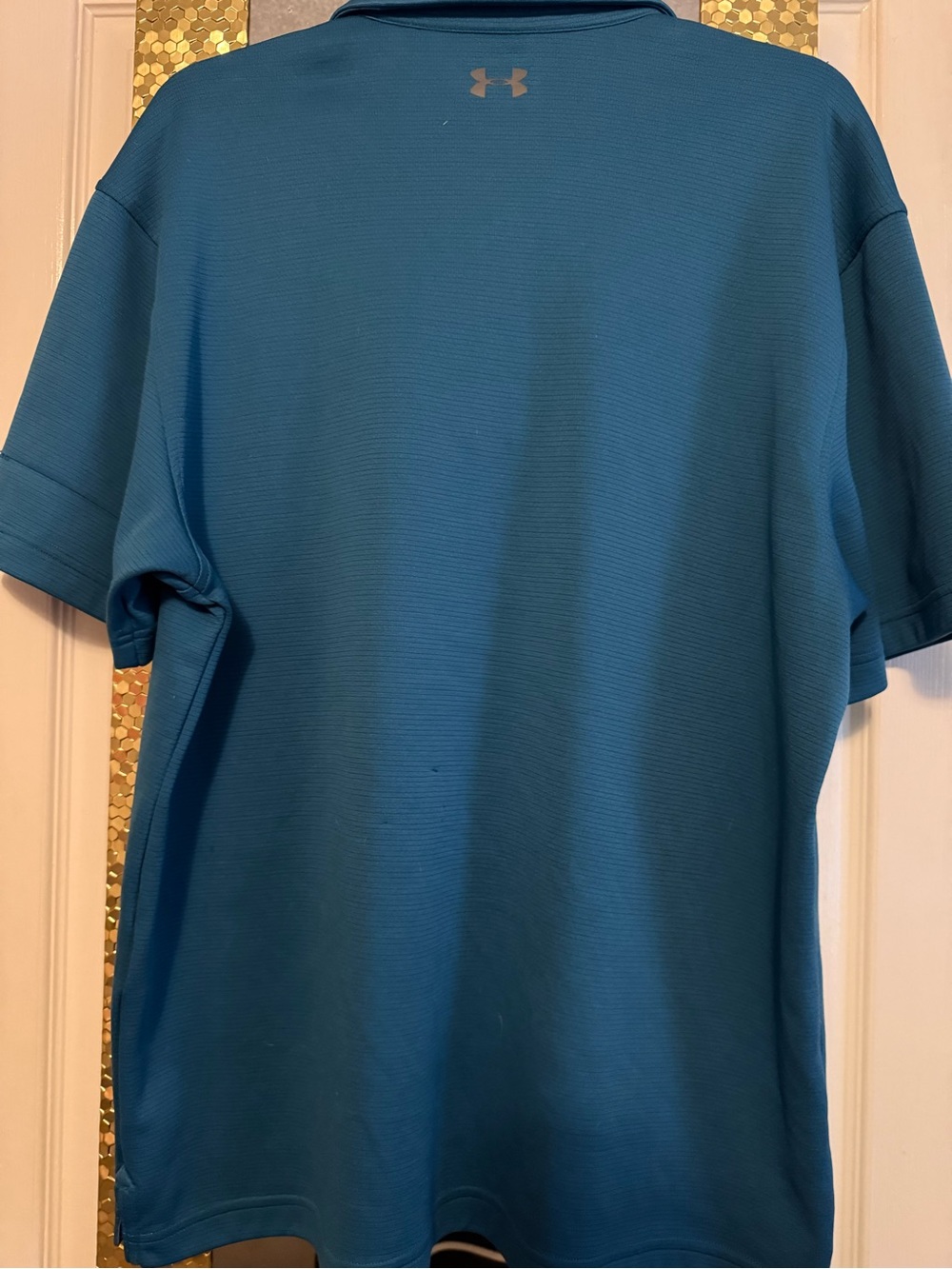 Under Armour Men's Teal Performance Polo - Picture 2 of 2
